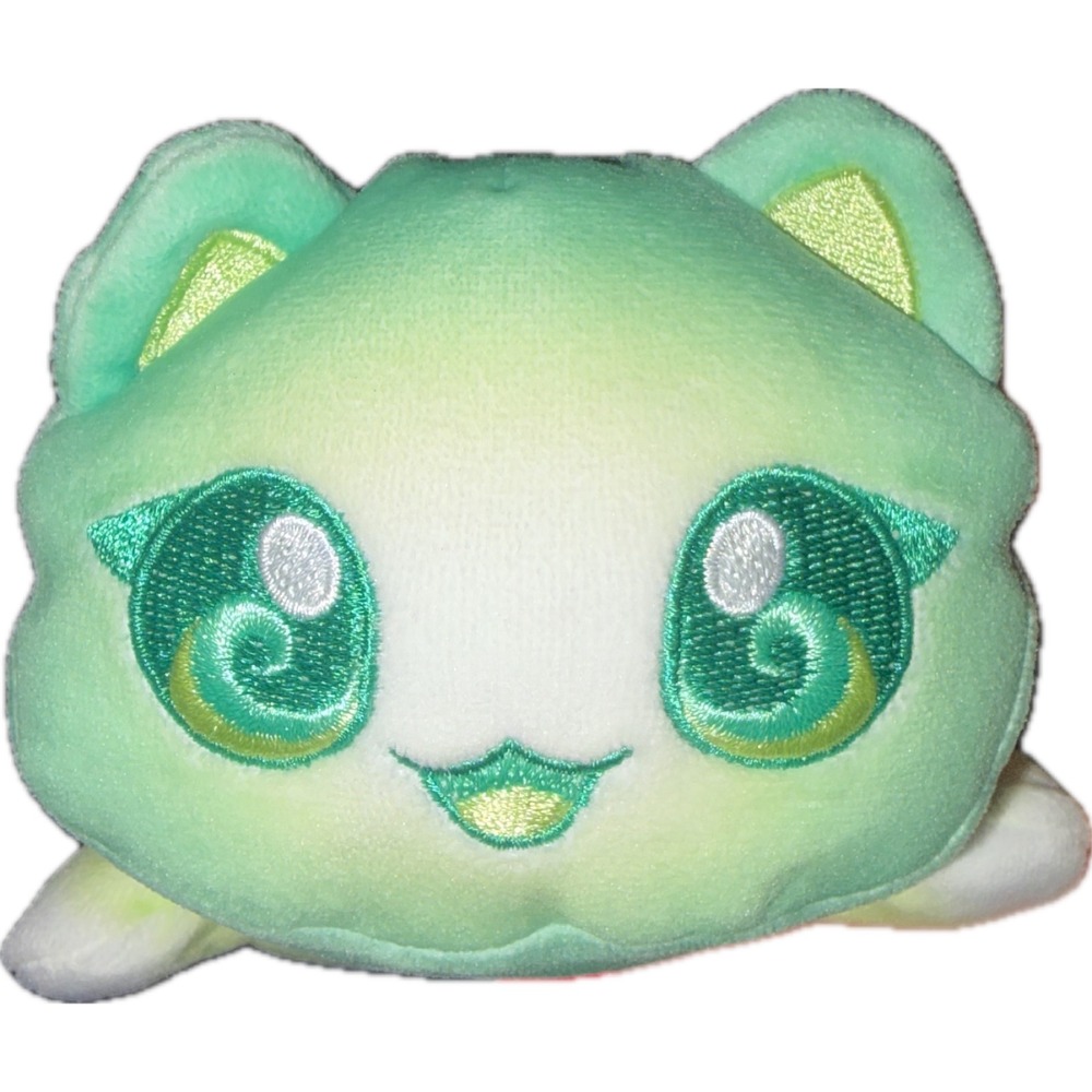 Aphmau Air Cat MeeMeow Kawaii Mint Green Wings Plush 6.5" Small